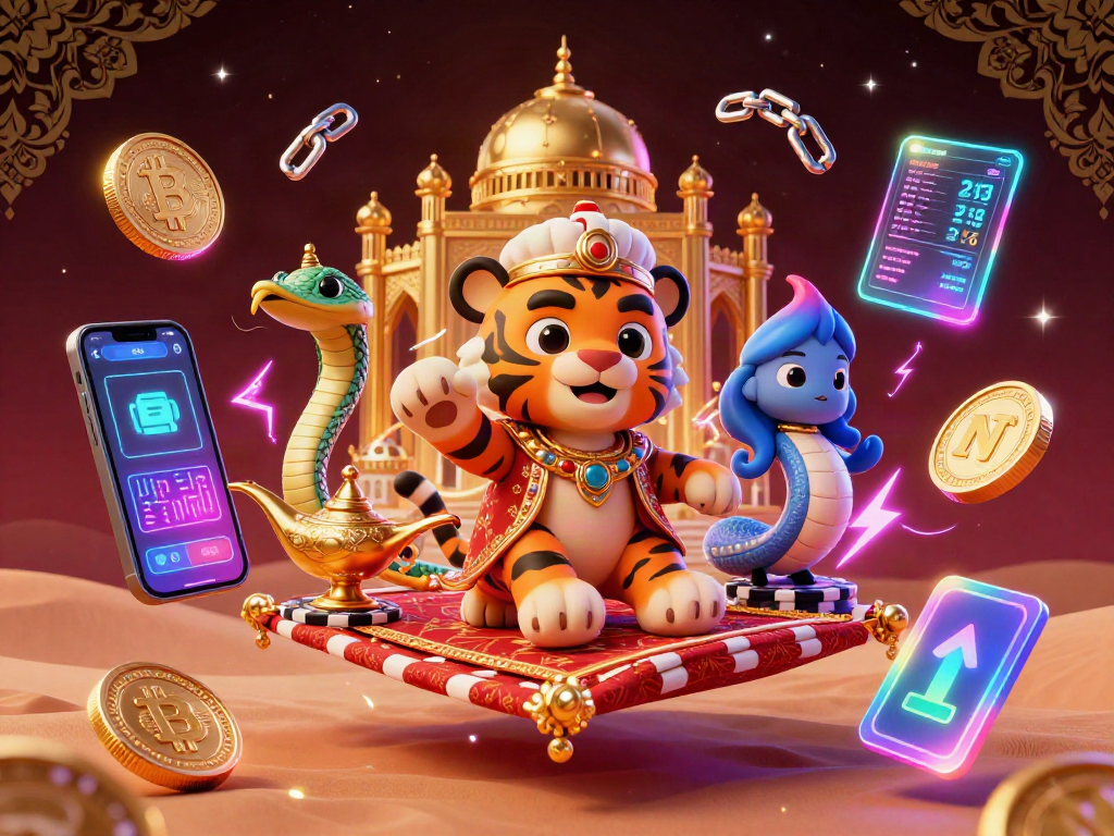 Engage with keonhacai5, capturing the essence of vibrant casino culture with a magical Arabian sultan in a bustling atmosphere.