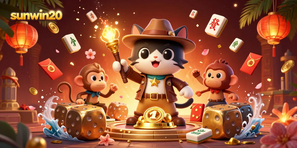 Experience thrilling wins with sunwin20's vibrant casino adventure and golden treasures.